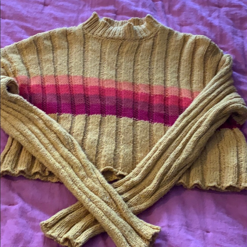 Cropped Forever 21 sweater